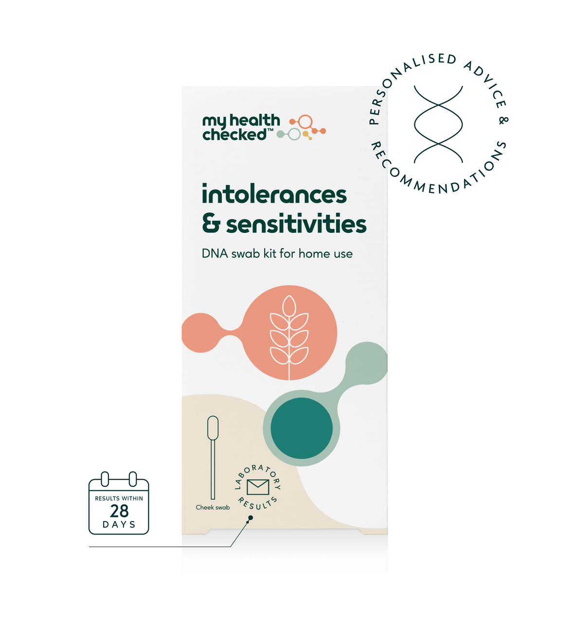 MyHealthChecked Intolerances & Sensitivities DNA Test