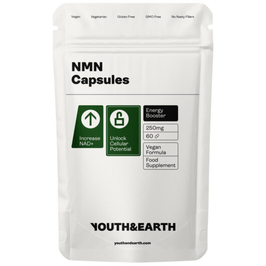 Youth & Earth NMN Supplement - 60 Capsules - 250mg